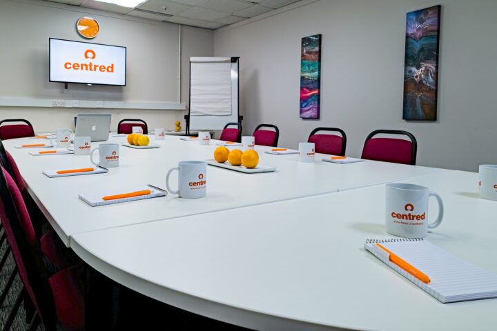 Centred boardroom